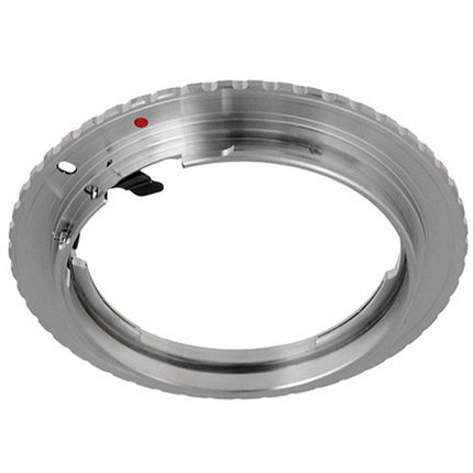FotodioX Adaptador Montura para Lentes Nikon F a Canon EF con Chip v10 y Confirmación de Enfoque