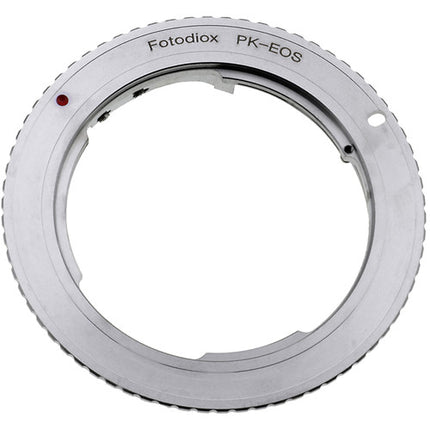 Adaptador de Montura FotodioX para Lente Pentax K a Canon EF-S con Chip v10 y Confirmación de Enfoque
