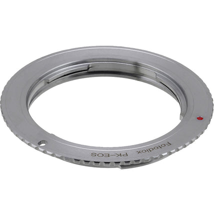 Adaptador de Montura FotodioX para Lente Pentax K a Canon EF-S con Chip v10 y Confirmación de Enfoque