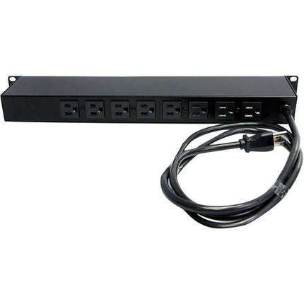 StarTech PDU para rack 1RU 8 tomas protección contra sobretensiones
