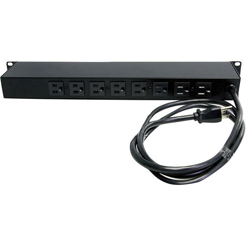 StarTech PDU para rack 1RU 8 tomas protección contra sobretensiones