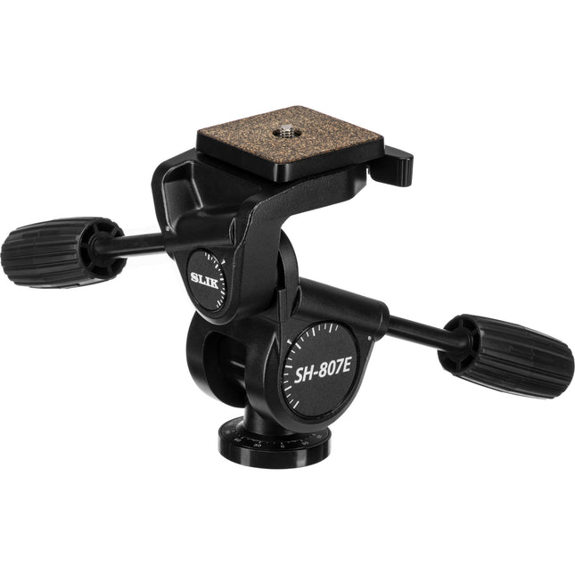 SLIK SH-807E Cabezal Pan/Tilt 3 Vías Capacidad 10 kg Altura 15 cm