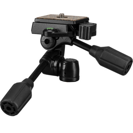 SLIK SH-704E Cabezal Pan y Tilt 3 Vías 2 kg con Liberación Rápida
