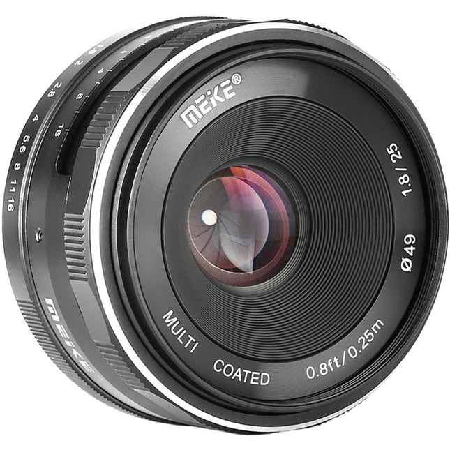 Meike MK-25mm f1.8 Objetivo Manual para FUJIFILM X APS-C
