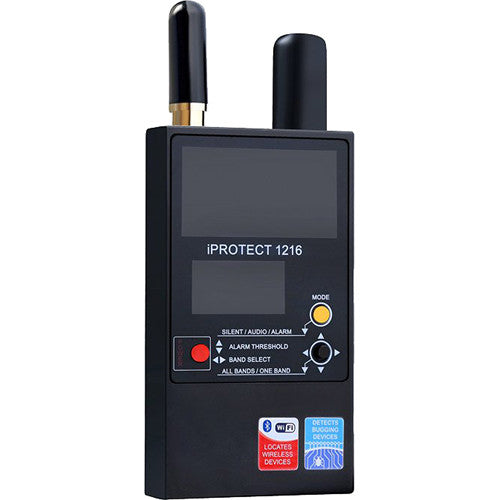 KJB Security Products DD1216 Detector RF 3 Bandas 50 MHz 12 GHz