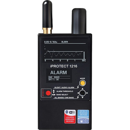 KJB Security Products DD1216 Detector RF 3 Bandas 50 MHz 12 GHz