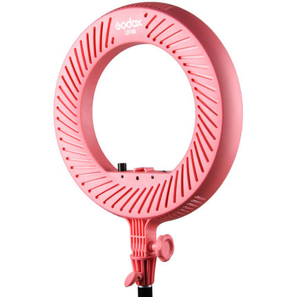Godox LR180 Aro de Luz Día 14.2 Pulgadas 180 LEDs 5000K Rosa