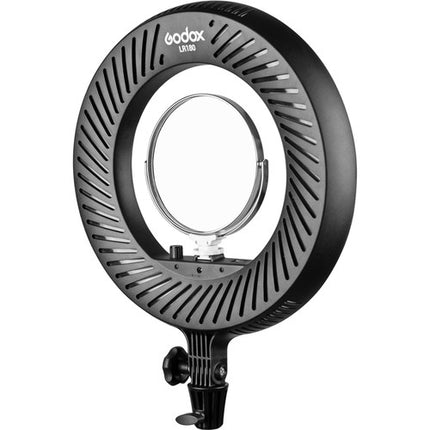 Godox LR180 Luz Anular 14.2 Pulgadas 180 LEDs 5600K con Soporte para Smartphone