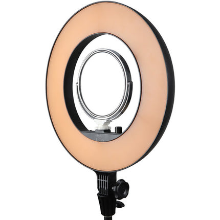 Godox LR180 Luz Anular 14.2 Pulgadas 180 LEDs 5600K con Soporte para Smartphone