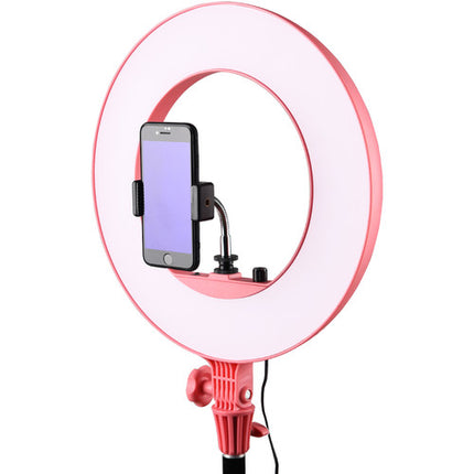 Godox LR180 Aro de Luz Día 14.2 Pulgadas 180 LEDs 5000K Rosa