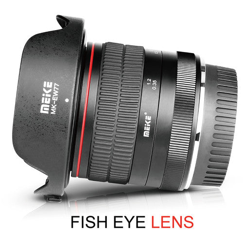 Meike MK-8mm f/3.5 Lente Ojo de Pez para Canon EF Formato Completo