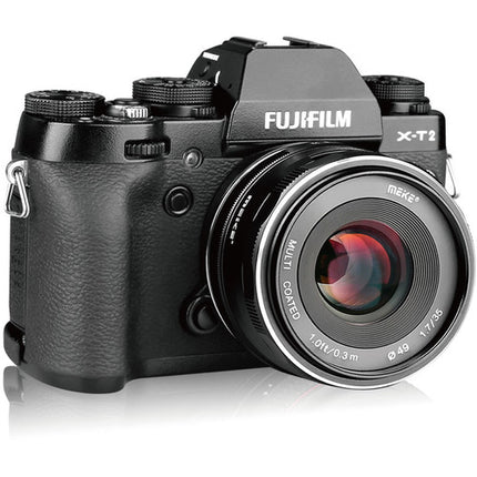 Meike MK-35mm f/1.7 Objetivo para FUJIFILM X Montura X-APS-C 52.5mm