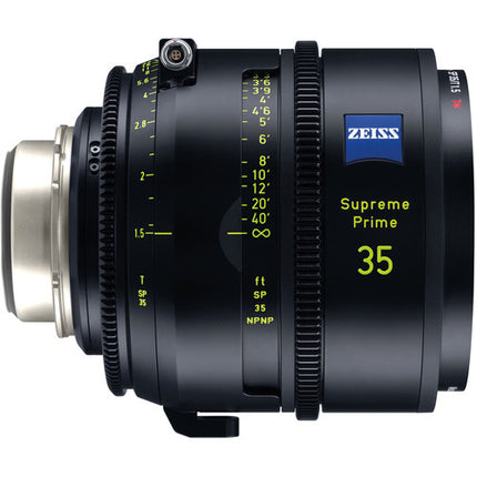 ZEISS Supreme Prime 35mm T1.5 Feet PL Mount Lente Cine Full-Frame Enfoque