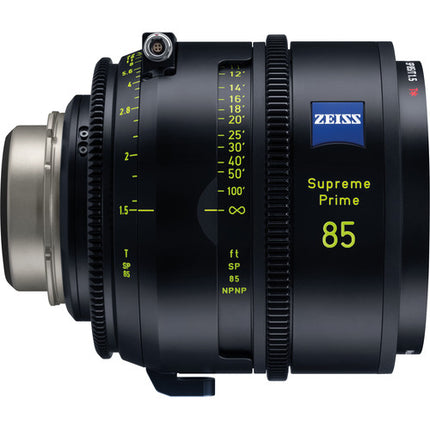 ZEISS Supreme Prime 85mm T1.5 Feet PL Mount Lente Cine Full-Frame 300° Enfoque