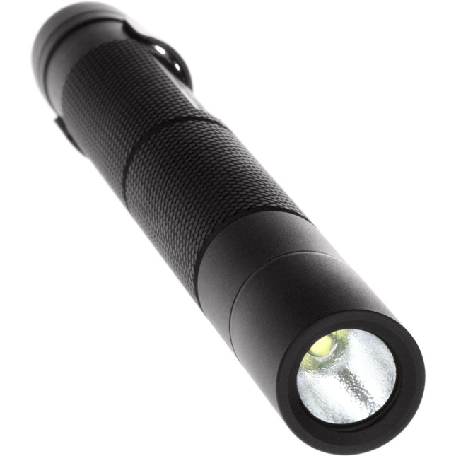 Nightstick MT-100 Mini-TAC Linterna LED 100 lúmenes 2 pilas AAA con clip negro
