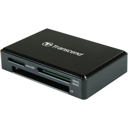 Transcend RDC8 Lector de Tarjetas USB 3.1 Gen 1 Soporta SD y CompactFlash Negro