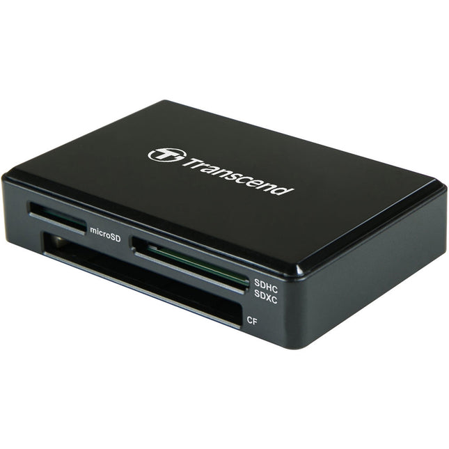 Transcend RDC8 Lector de Tarjetas USB 3.1 Gen 1 Soporta SD y CompactFlash Negro