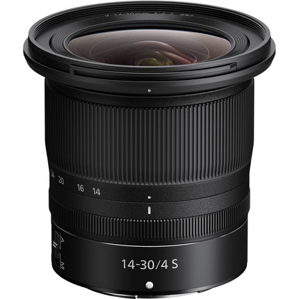 Nikon NIKKOR Z 14-30mm f4 S lente gran angular con apertura constante f4 y motor paso a paso autofocus