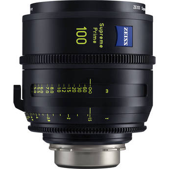 ZEISS Supreme Prime 100mm T1.5 (ARRI PL, Feet) Lente Cine Full-Frame Enfoque 300°