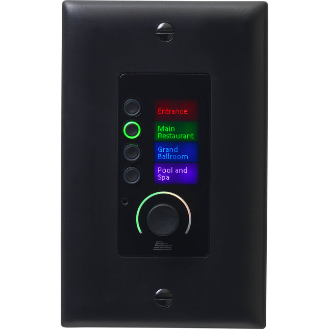 BSS Audio EC-4BV Controlador Ethernet con 4 Botones y Control de Volumen versión US Decora