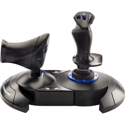 Thrustmaster T-Flight Hotas 4 Joystick para vuelo con acelerador desmontable y sistema de timón dual compatible PS4 PS5 PC