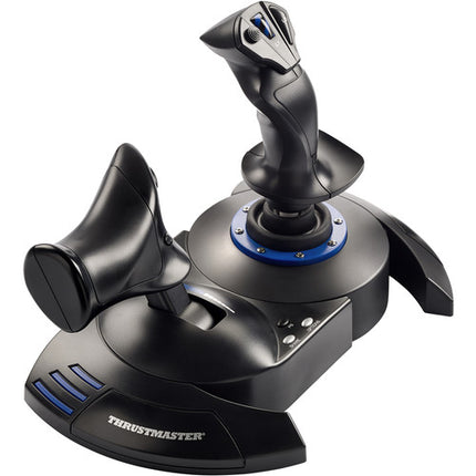 Thrustmaster T-Flight Hotas 4 Joystick para vuelo con acelerador desmontable y sistema de timón dual compatible PS4 PS5 PC