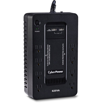 CyberPower ST625U SAI de Reserva 625VA 360W 8 Tomas con Protección 890J