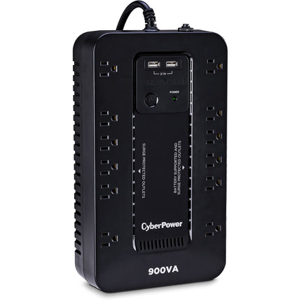 CyberPower ST900U UPS de Respaldo 900VA 12 Enchufes 500W
