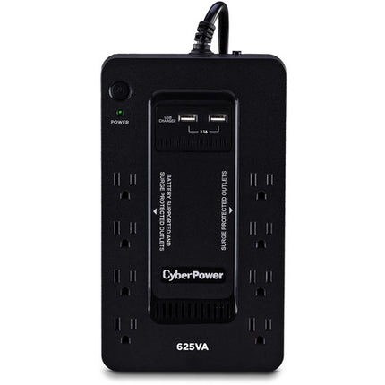 CyberPower ST625U SAI de Reserva 625VA 360W 8 Tomas con Protección 890J