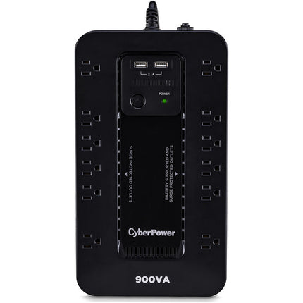 CyberPower ST900U UPS de Respaldo 900VA 12 Enchufes 500W
