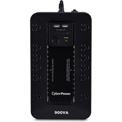 CyberPower ST900U UPS de Respaldo 900VA 12 Enchufes 500W