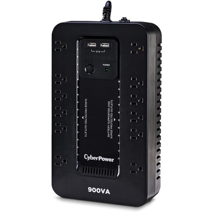 CyberPower ST900U UPS de Respaldo 900VA 12 Enchufes 500W