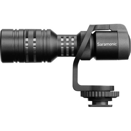 Saramonic Vmic Mini Micrófono Shotgun Ultracompacto para Cámaras con Paraviento y Cable 3.5mm