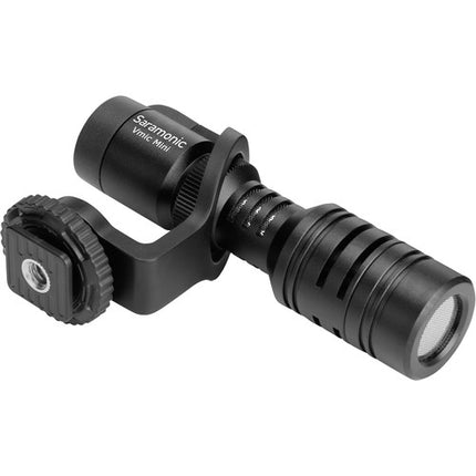Saramonic Vmic Mini Micrófono Shotgun Ultracompacto para Cámaras con Paraviento y Cable 3.5mm