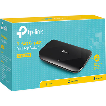 TP-Link Switch de Escritorio Gigabit 8 Puertos 8K MAC Table