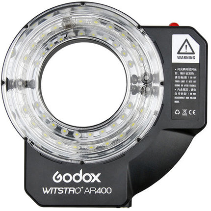 Godox Witstro Ring Flash AR400 Flash 400Ws Batería 4500mAh