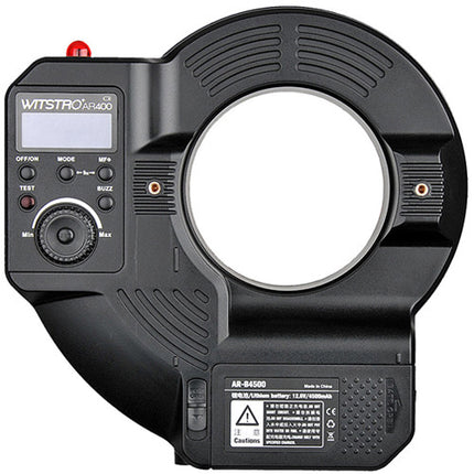 Godox Witstro Ring Flash AR400 Flash 400Ws Batería 4500mAh