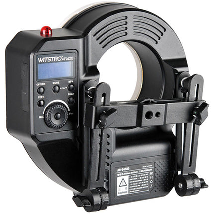 Godox Witstro Ring Flash AR400 Flash 400Ws Batería 4500mAh