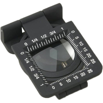 Carson LT-80 Lupa Metalica LinenTest 5x Plegable Con Escala Metrica