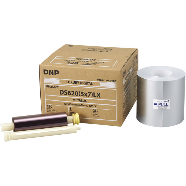 DNP 5 x 7" Papel Metálico de Lujo para Impresora DS620A 230 hojas
