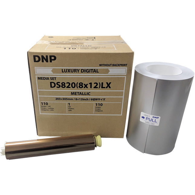 DNP 8 x 12" Papel Metálico Premium para DS820A 110 impresiones