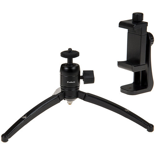 FotodioX Kit Adaptador Trípode para Teléfonos Ajustable 360º 2.2-4"