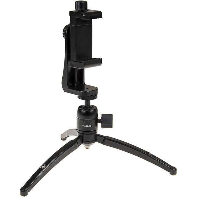FotodioX Kit Adaptador Trípode para Teléfonos Ajustable 360º 2.2-4"