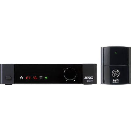 AKG DMS100 Sistema inalámbrico digital para instrumentos 12H batería 100 pies alcance