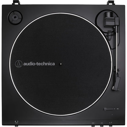 Audio-Technica AT-LP60X Tocadiscos Estéreo Negro 33 1/3 y 45 rpm Preamp Integrado