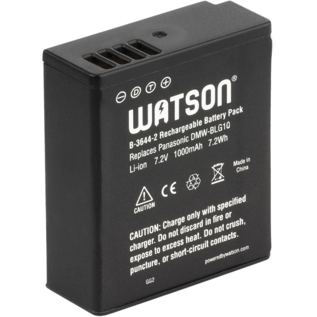 Watson DMW-BLG10 Batería de Ion Litio 7.2V 1000mAh Repuesto Panasonic Leica