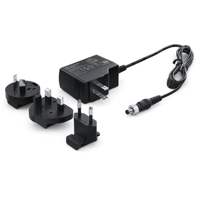 Blackmagic Design Fuente de alimentación 12V bloqueo 12W con adaptadores internacionales