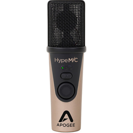 Apogee Electronics HypeMiC Micrófono Condensador Cardioide USB 96kHz 24-bit con Compresor Analógico