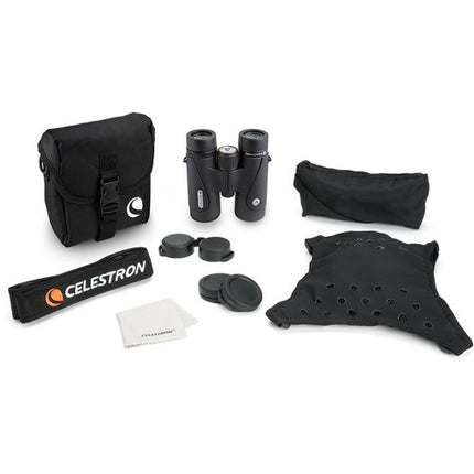 Celestron 10x42 TrailSeeker ED Binoculares con óptica ED y resistente cuerpo de magnesio