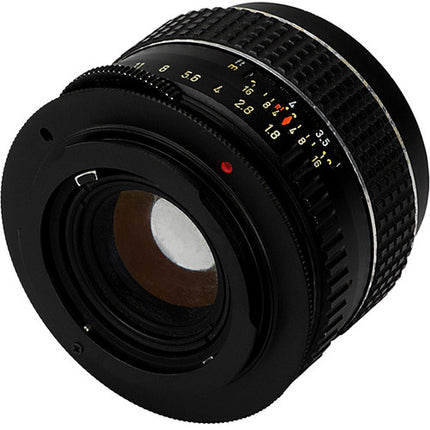 FotodioX Adaptador de Montura para Lente M42 Tipo 2 a Cámara Nikon F Montura de Latón Cromado